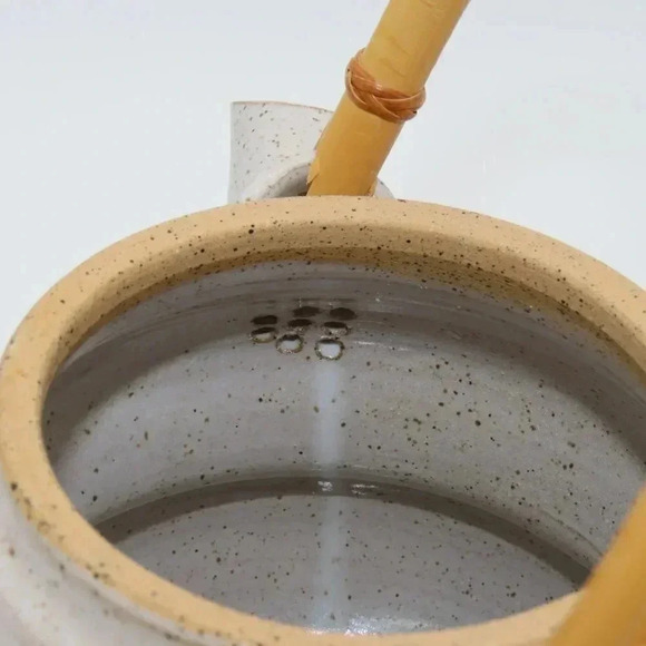 Vintage Lynne Norwood Lofton Art Pottery Pink Blue Kitten Cat Teapot Signed - Picture 11 of 13